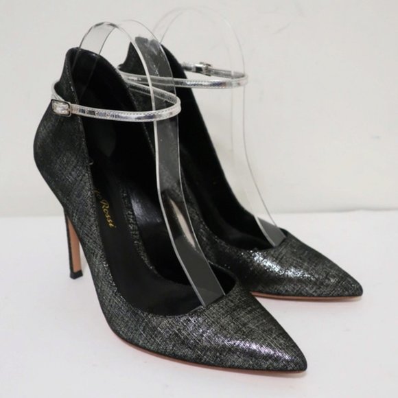 Gianvito Rossi Shoes - Gianvito Rossi High-Back Ankle Strap Pumps Sz 36.5